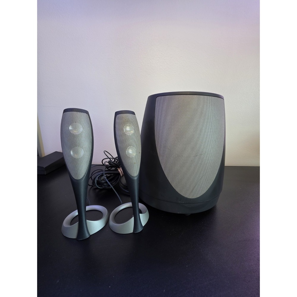 Harman Kardon HK695 Computer Speakers, Tested & Works